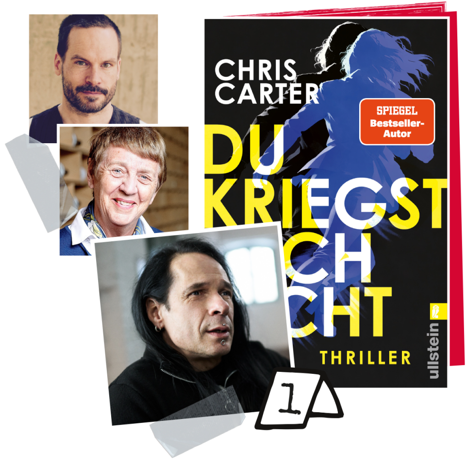 Chris Carter & Wanja Mues - Du kriegst mich nicht Cover