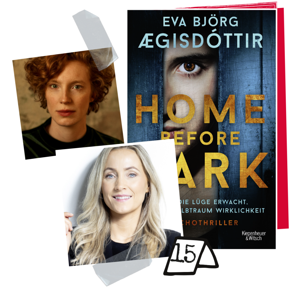 Eva Björg Ægisdóttir & Luise Wolfram - Home Before Dark Cover