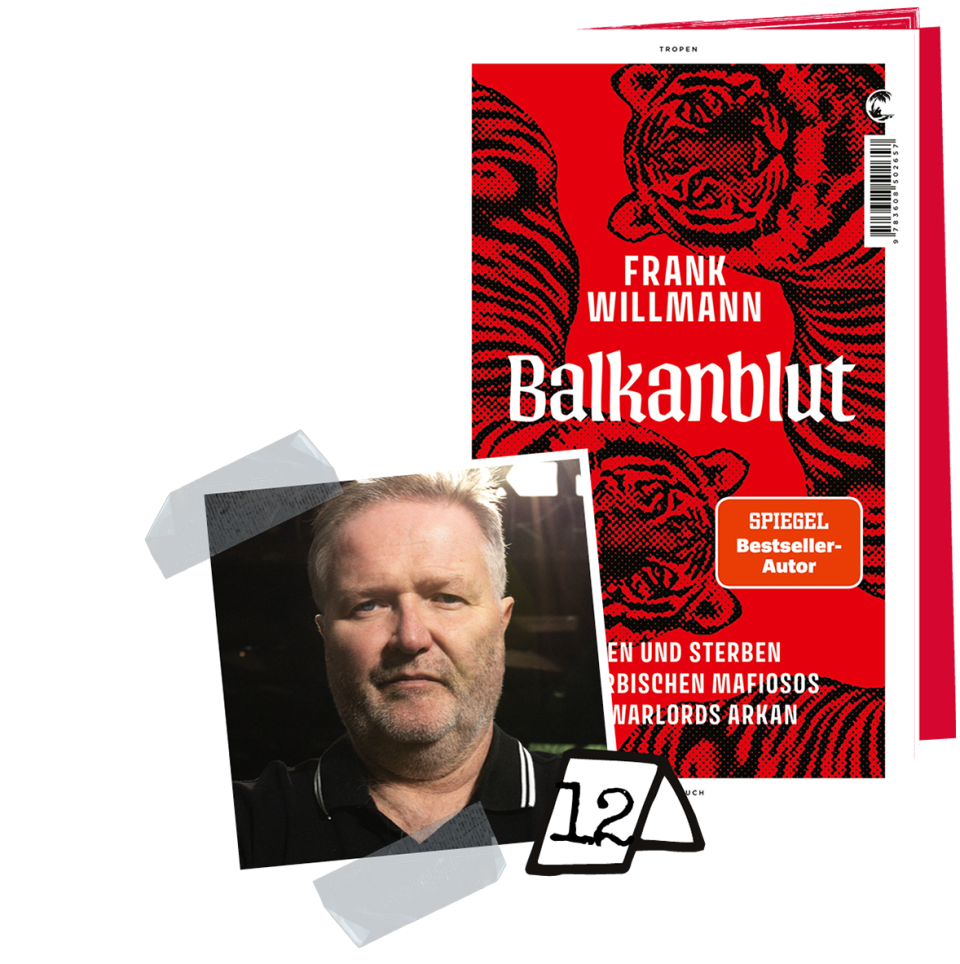 Frank Willmann - Balkanblut Cover