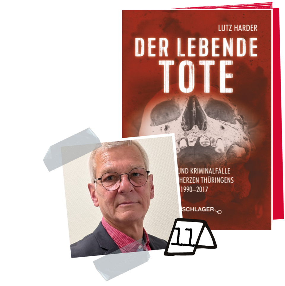 Lutz Harder - Der lebende Tote Cover
